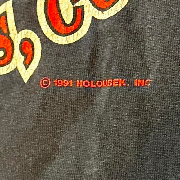 y2k vintage VINTAGE 1993 HARLEY DAVIDSON STURGIS BADLANDS BLACK HILL RALLY - Picture 6 of 8